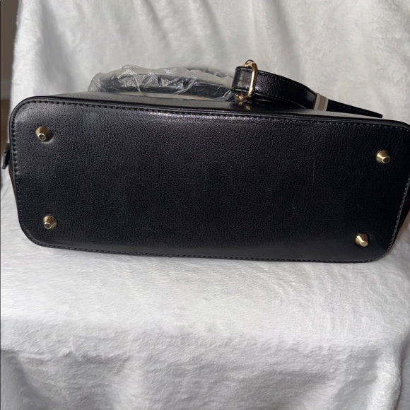 American Bee Black and Multicolor Satchel/Crossbody, NEW - Picture 5 of 6